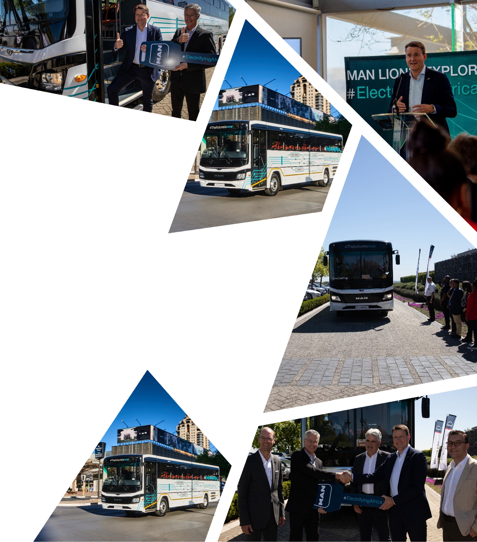 MAN eBus electric bus reveal event